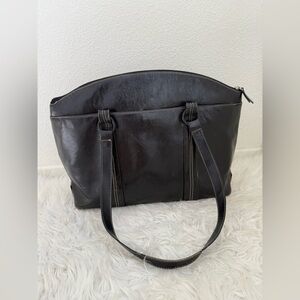 Franklin Covey Leather Laptop Satchel